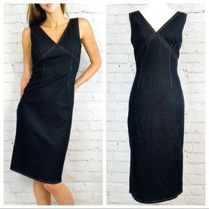 Modern Structured Jean Dress 💕 NWOT